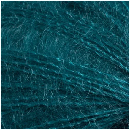 Lågt pris Järbo Fin Mohair Silk Garn 27 Petroleum