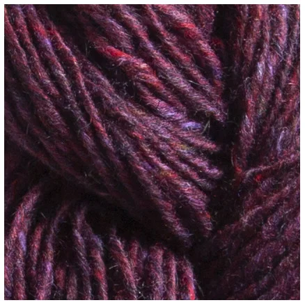 Järbo Select No.1 Mohair Tweed Garn 14 Bordeaux Rabatter