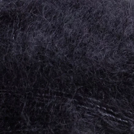 Järbo Fin Mohair Silk Garn 40 Svart Korp Rabatter
