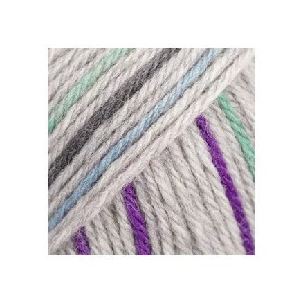 DROPS Fiesta Garn Print 28 Silver Foam Ring Reapris