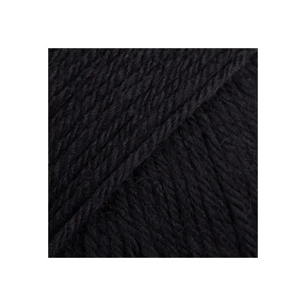 Kundfavorit Drops Fiesta Garn Unicolor 10 Svart