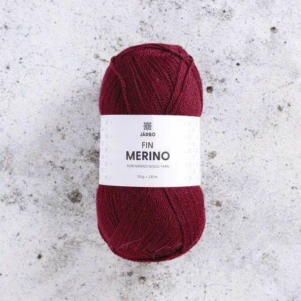 Reapris Järbo Fine Merino Garn 324 Rödvin