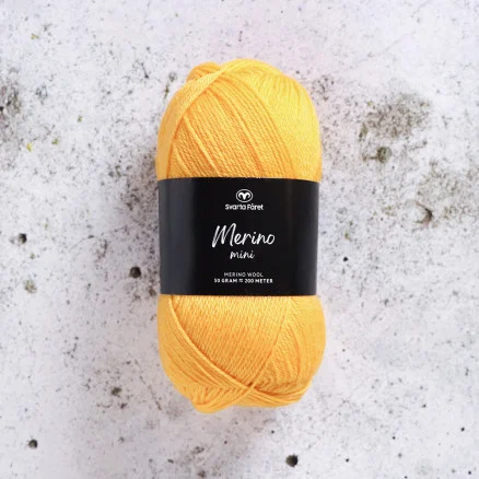 Nedsatt pris Svarta Fåret Merino Mini Garn 116 Caprisonne