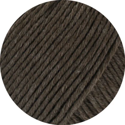 Lana Grossa Soft Cotton Garn 54 Mörkgrå Fynd