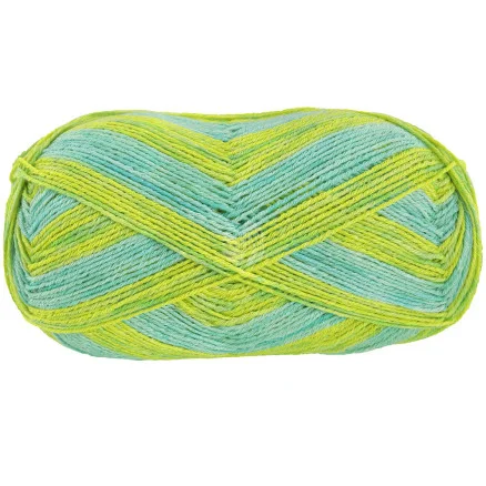Lana Grossa Meilenweit 100 Cotone Vegano Isola garn 8211 Expressleverans