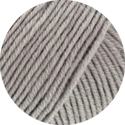 Lana Grossa Cool Wool Big Mélange Garn 1626 Melerad Grå Beige Endast idag