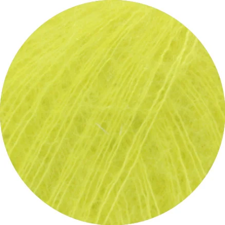 Rabatter Lana Grossa Silkhair Garn 185 Gröngul