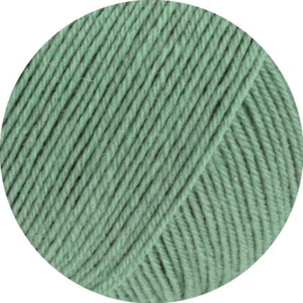 Lana Grossa Meilenweit 100 SETA-garn 029 Mignonette Green Bästa pris