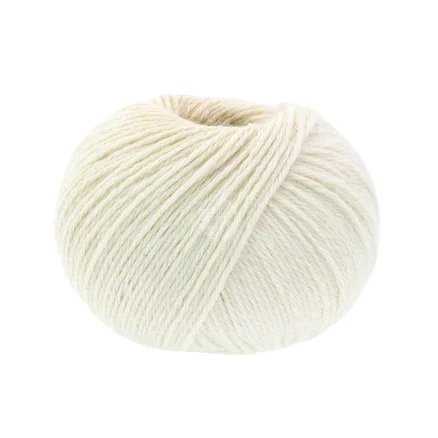 Handla nu Lana Grossa Natural Alpaca Classico Garn 101 Naturvit
