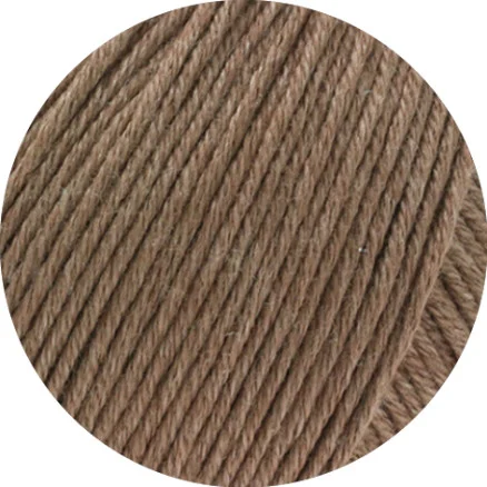 Lana Grossa Soft Cotton Garn 41 Nougat Begränsat antal