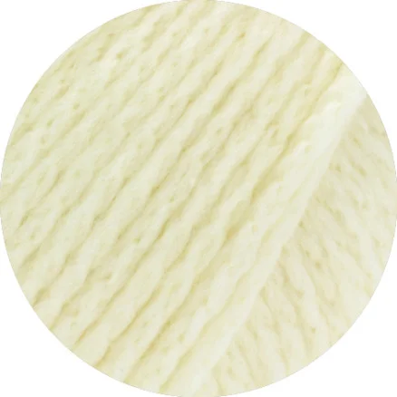 Utförsäljning Lana Grossa Cool Merino Big Garn 201 Råvit
