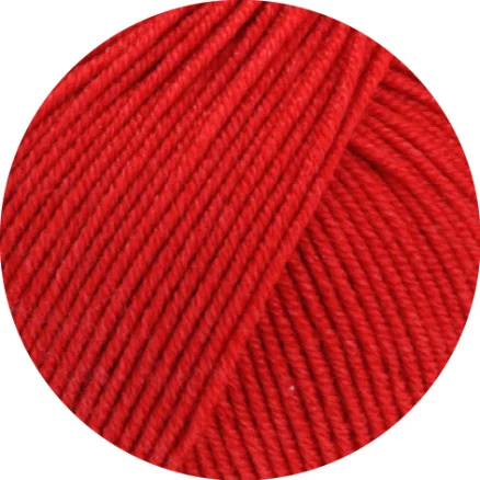 Rabatt Lana Grossa Cool Wool Seta Garn 09 Röd