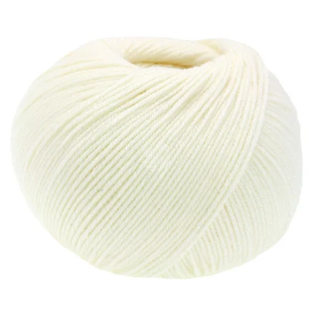 Lana Grossa Merino Superiore Garn 2 Creme Kampanjpris