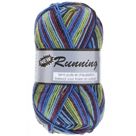 Fri frakt Lammy Yarns New Running Garn Multi 427
