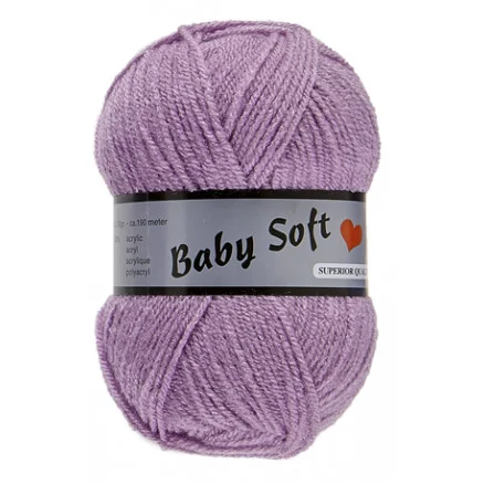 Rabatt Lammy Baby Soft Garn 064 Lavendel