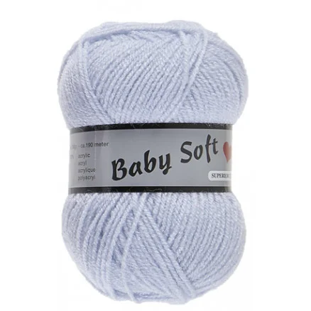 Lammy Baby Soft Garn 011 Pastellblå Handla nu