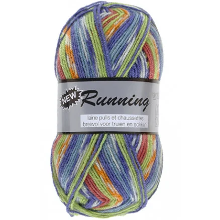 Lågt pris Lammy Yarns New Running Garn Multi 414