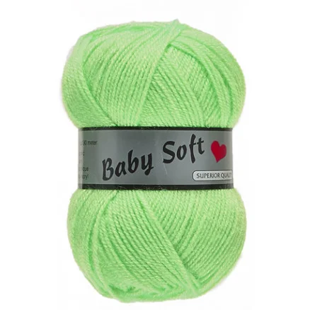 Lammy Baby Soft Garn 070 Neon Grön Erbjudande