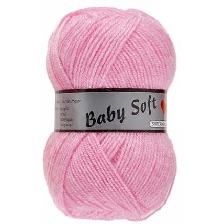 Begränsat erbjudande Lammy Baby Soft Garn 712 Rosa
