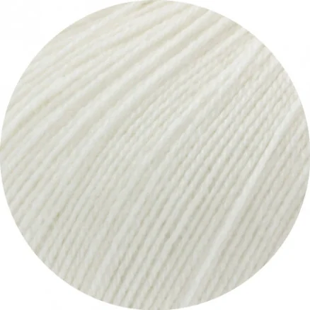 Lana Grossa Cool Wool Lace Garn 14 Natur I lager
