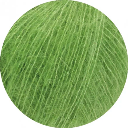 Lana Grossa Silkhair Garn 167 Grön Rabatt