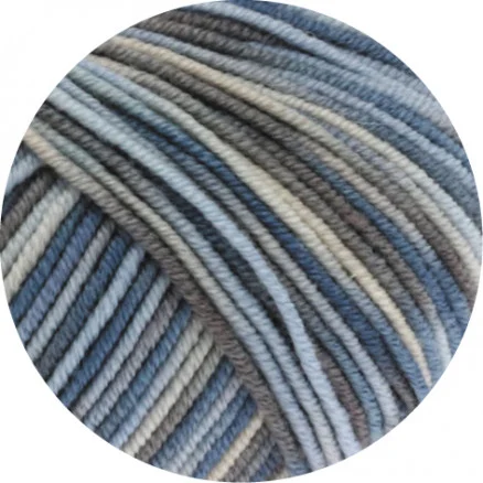 Lana Grossa Cool Wool Print Garn 763 Erbjudande