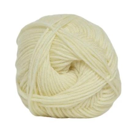 Hjertegarn Ciao Trunte Garn Färg 3000 Creme Snabb frakt
