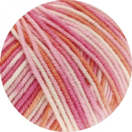 Lana Grossa Cool Wool Print Garn 726 Endast denna vecka