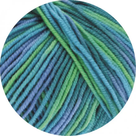 Outlet Lana Grossa Cool Wool Print Garn 757