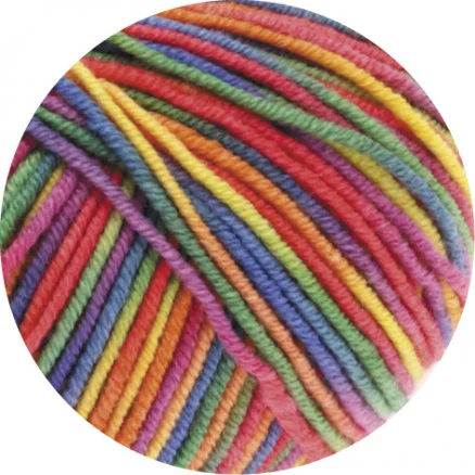 Premium Lana Grossa Cool Wool Print Garn 703