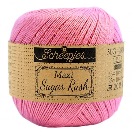 Fynd Scheepjes Maxi Sugar Rush Garn Unicolor 519 Fresia