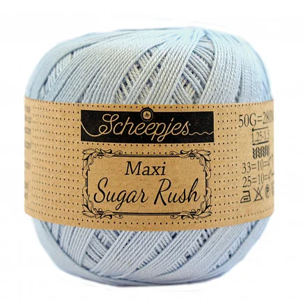 Scheepjes Maxi Sugar Rush Garn Unicolor 173 Bluebell Köp nu
