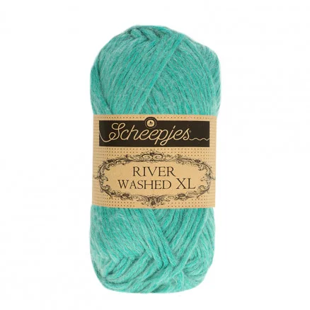 risnedsättning Scheepjes River Washed XL Garn Mix 992 Rhine