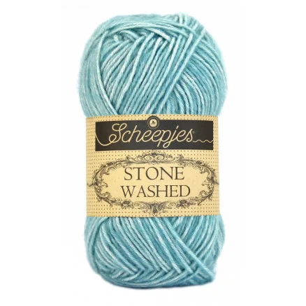 Scheepjes Stone Washed Garn Mix 813 Amazonite Begränsat erbjudande