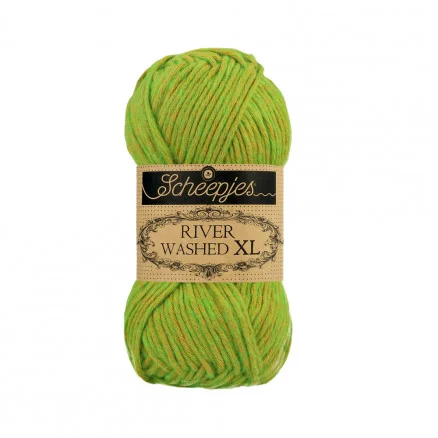 Scheepjes River Washed XL Garn Mix 980 Narmada Expressleverans