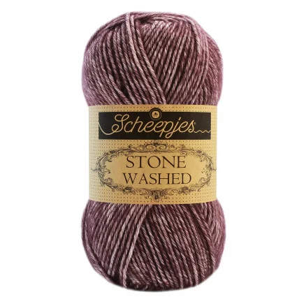 Billig Scheepjes Stone Washed Garn Mix 830 Lepidolite