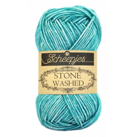 Scheepjes Stone Washed Garn Mix 815 Green Agate Outlet