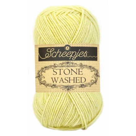 Erbjudande Scheepjes Stone Washed Garn Mix 817 Citrine