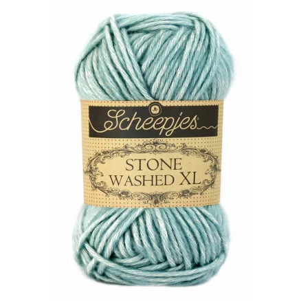 Billigare Scheepjes Stone Washed XL Garn Mix 853 Amazonite