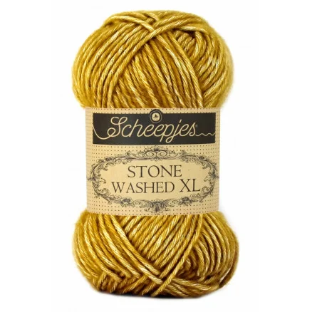 Scheepjes Stone Washed XL Garn Mix 849 Yellow Jasper Lågt pris