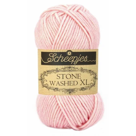 Fri frakt Scheepjes Stone Washed XL Garn Mix 860 Rose Quartz