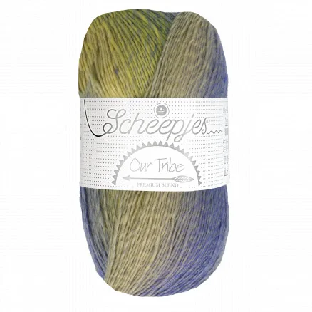 Handla nu Scheepjes Our Tribe Garn Print 964 New Leaf