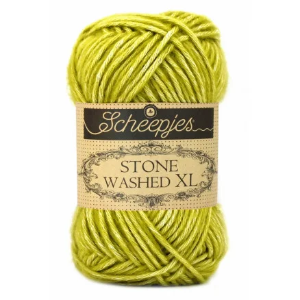 Lägg i varukorgen Scheepjes Stone Washed XL Garn Mix 852 Lemon Quartz