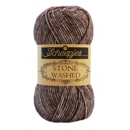 Endast denna vecka Scheepjes Stone Washed Garn Mix 829 Obsidian