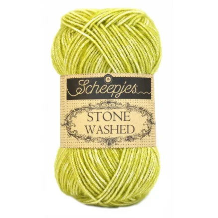 Sänkt pris Scheepjes Stone Washed Garn Mix 812 Lemon Quartz