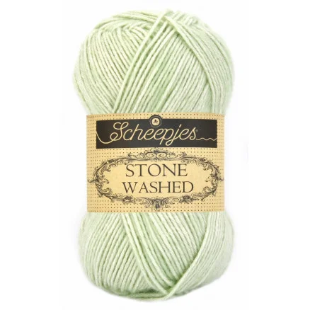 Scheepjes Stone Washed Garn Mix 819 New Jade Nedsatt pris