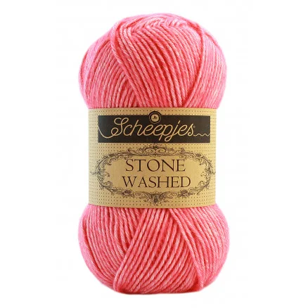 Fynd Scheepjes Stone Washed Garn Mix 835 Rhodochrosite