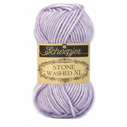 Scheepjes Stone Washed XL Garn Mix 858 Lilac Quartz Premium