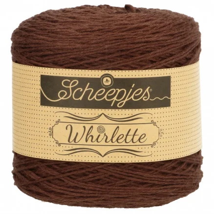 Scheepjes Whirlette Garn Unicolor 863 Chocolate Trygg betalning