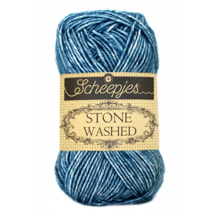 Scheepjes Stone Washed Garn Mix 805 Blue Apatite Erbjudande